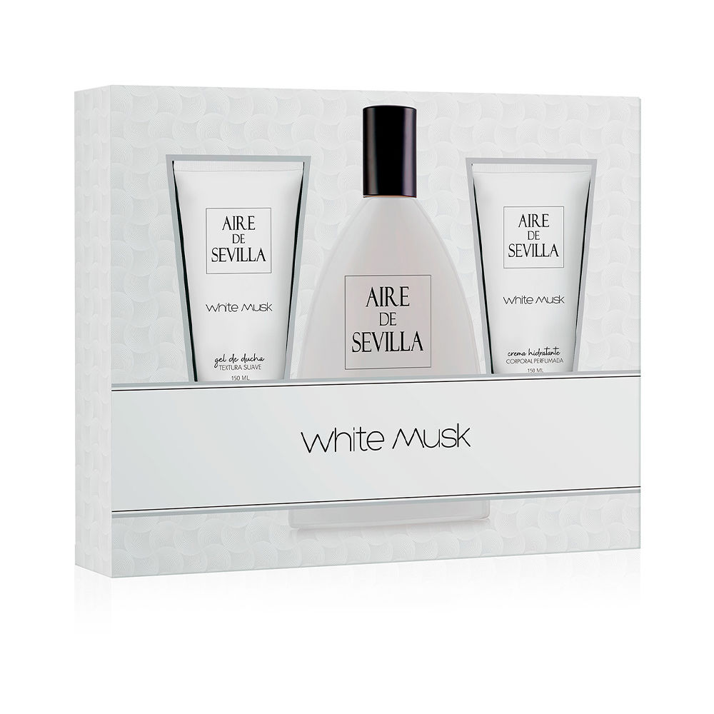AIRE DE SEVILLA WHITE MUSK set  3 pz